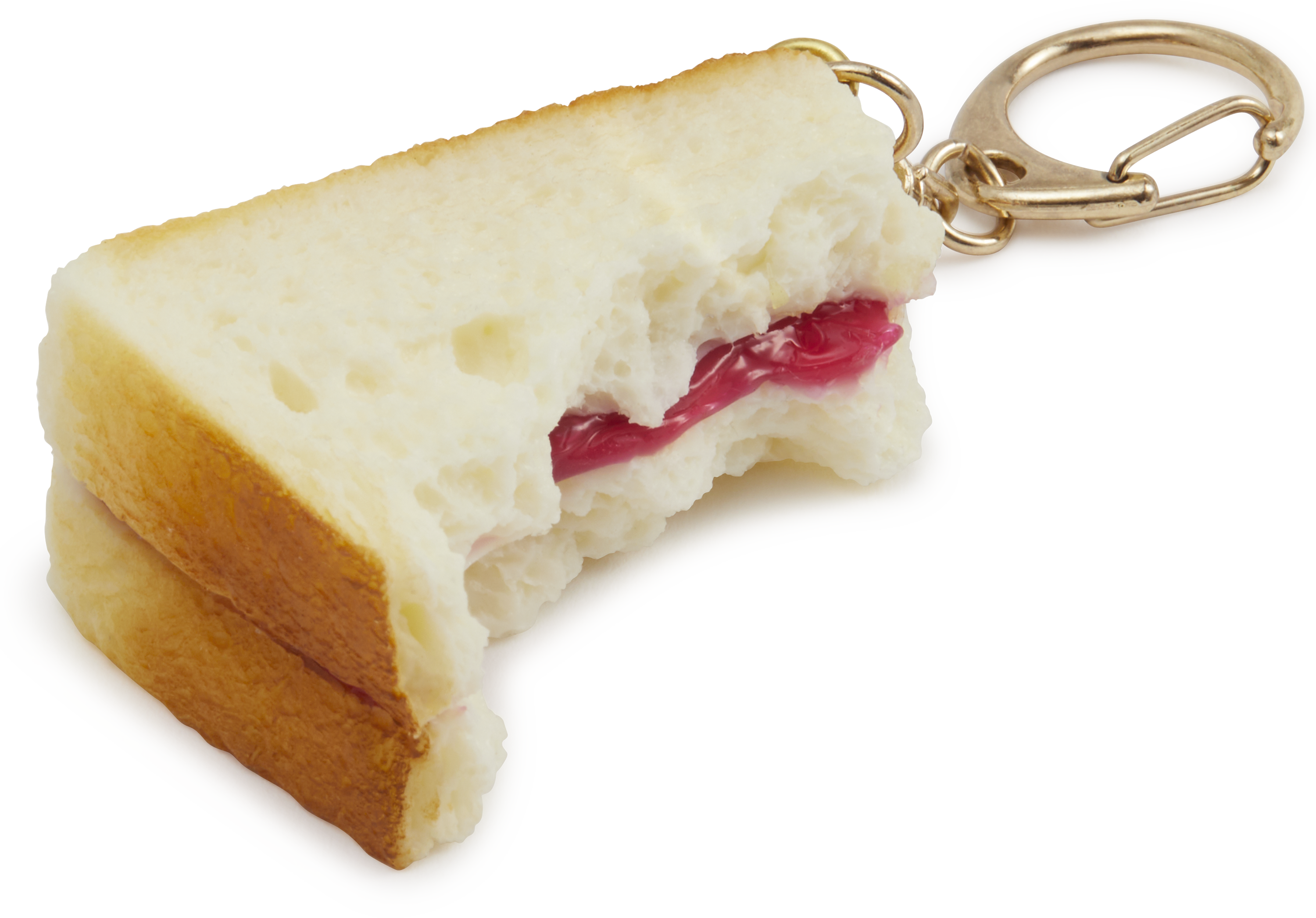 Faux Jam Sandwich Keyring