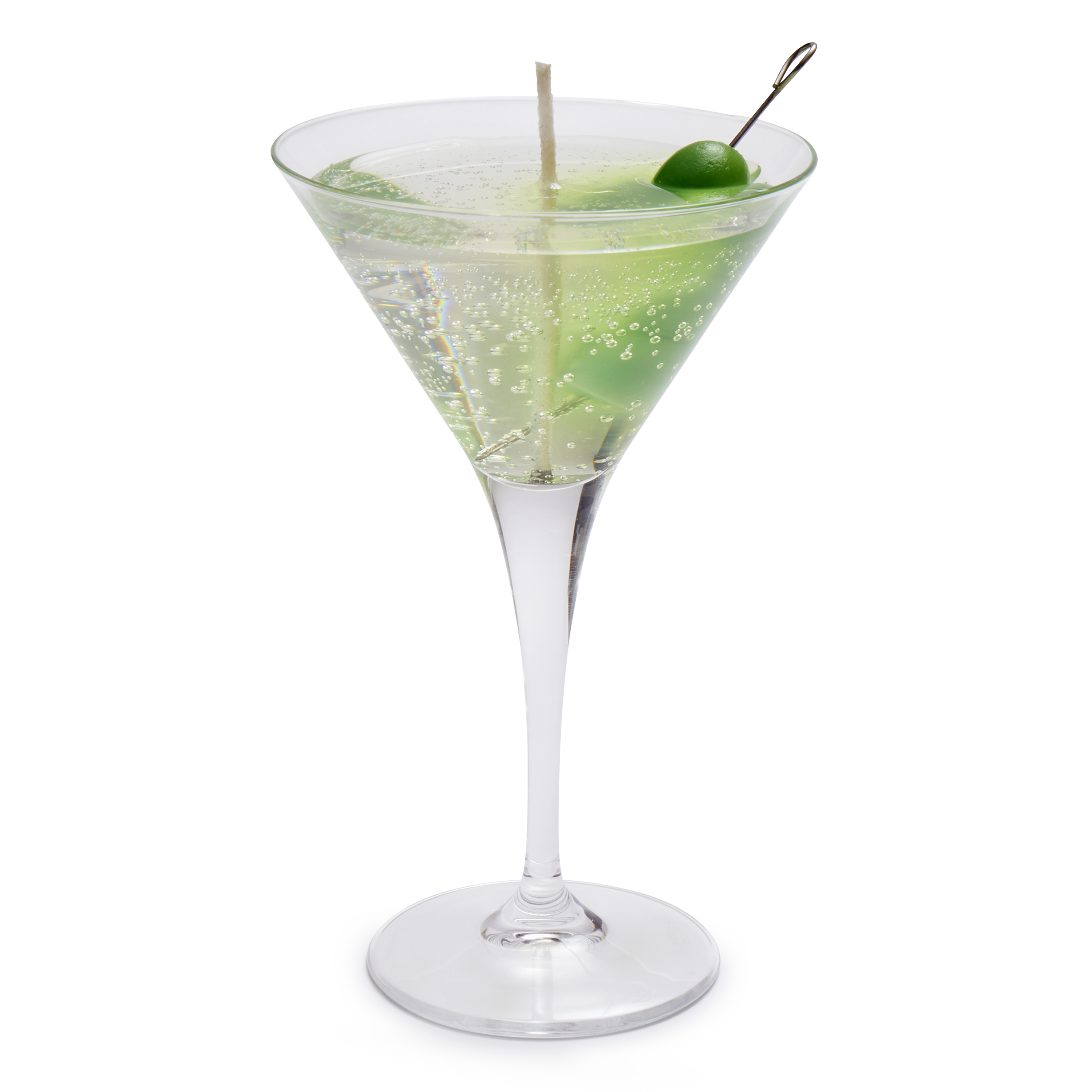 Dirty Martini Cocktail Candle